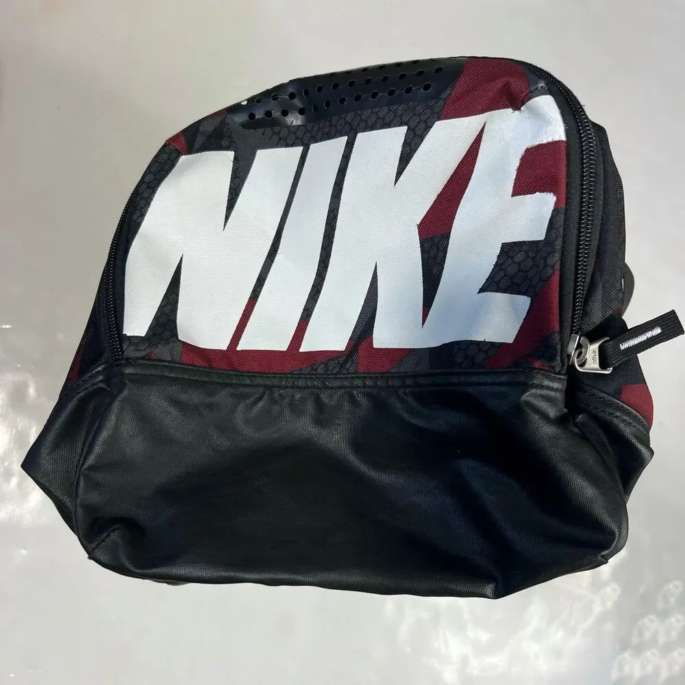 Nike Duffel Bag Jacquard Camo Maroon 20